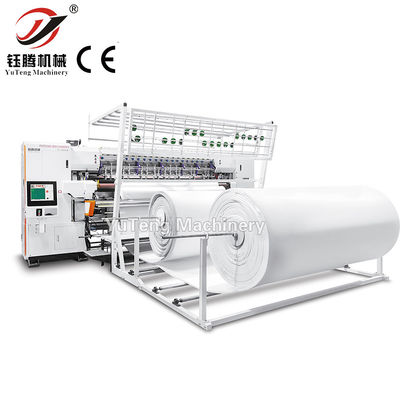 380V 220V কম্পিউটারাইজড সেলাই কুইলটিং এবং সূচিকর্ম মেশিন মাল্টি সুই