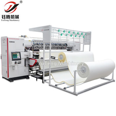 380V 220V কম্পিউটারাইজড সেলাই কুইলটিং এবং সূচিকর্ম মেশিন মাল্টি সুই